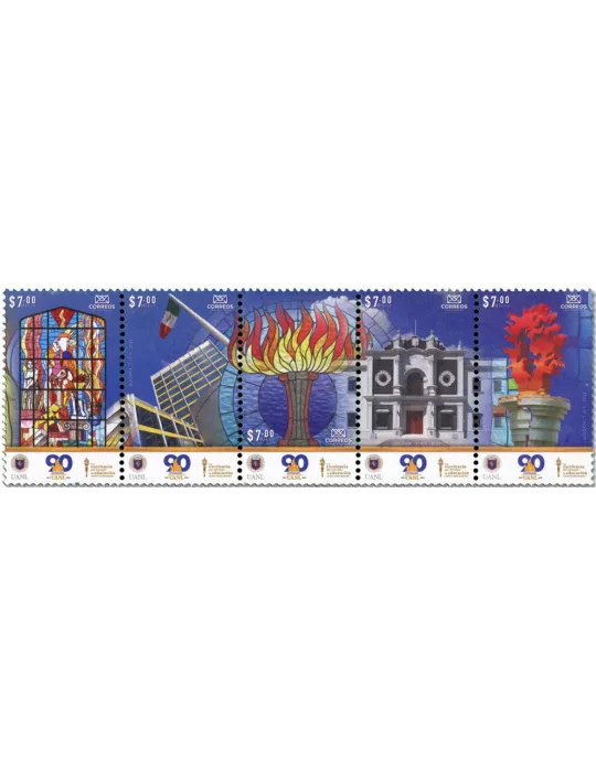 n° 3409/3413 - Timbre MEXIQUE Poste