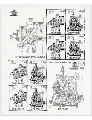 n° 324 - Timbre INDONESIE Blocs et feuillets