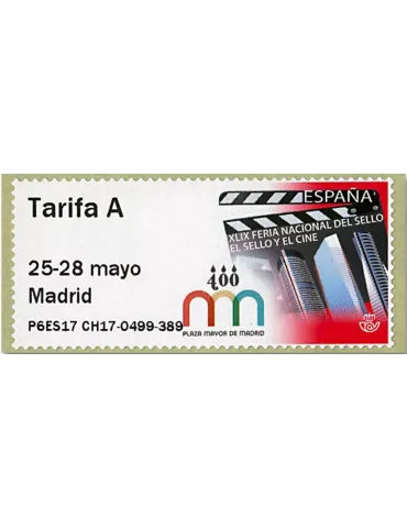 n° 141 - Timbre ESPAGNE Timbres de distributeurs