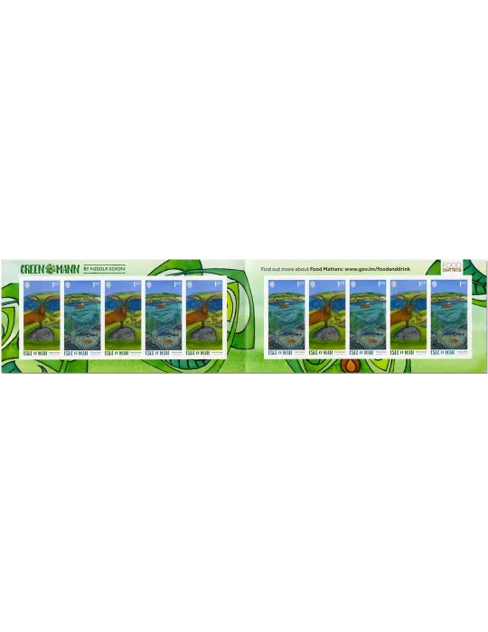 n° C2284A - Timbre ILE DE MAN Carnets