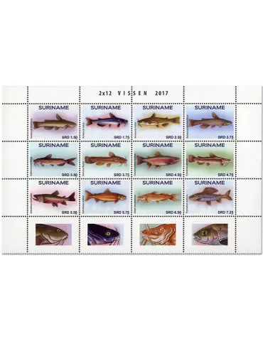 n° 2678/2689 - Timbre SURINAM Poste