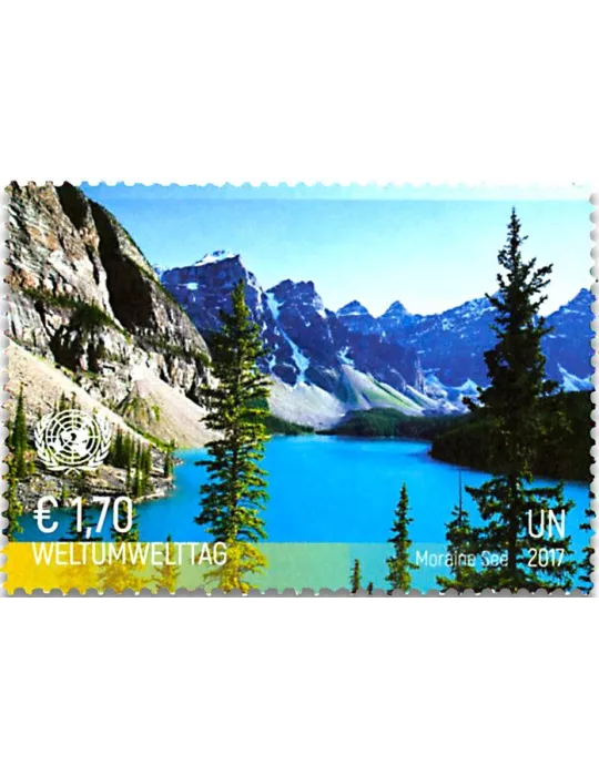 n° 960/961 - Timbre CENTRE INTERNATIONAL DE VIENNE Poste