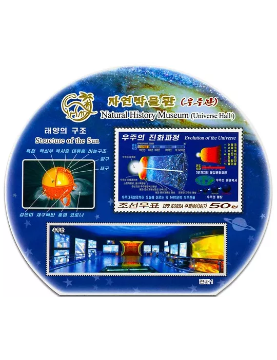 n° 725/729 - Timbre COREE DU NORD Blocs et feuillets