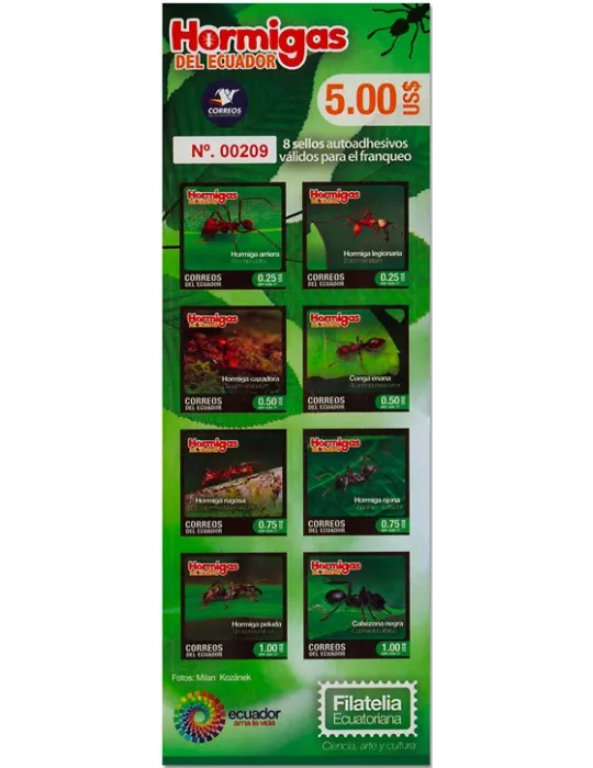 n° C2741 + C2749 - Timbre EQUATEUR Carnets