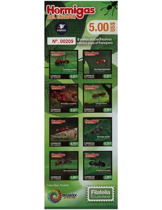 n° C2741 + C2749 - Timbre EQUATEUR Carnets