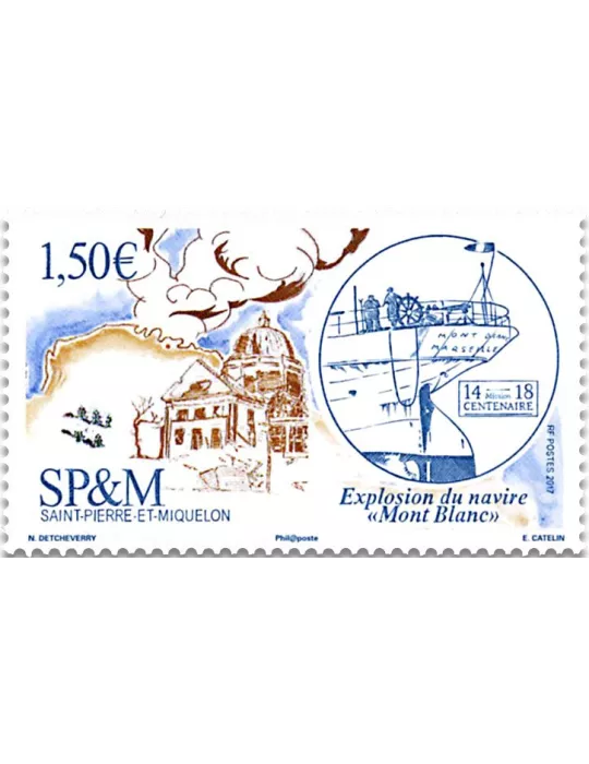 n° 1192 - Timbre Saint-Pierre et Miquelon Poste