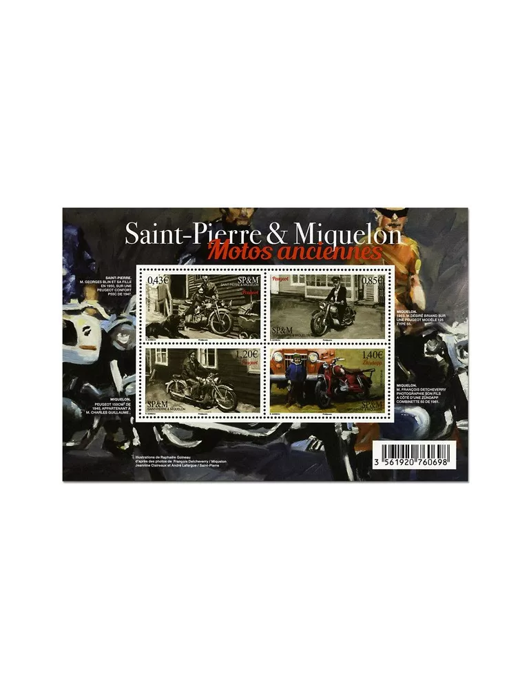 n° F1185 - Timbre Saint-Pierre et Miquelon Poste