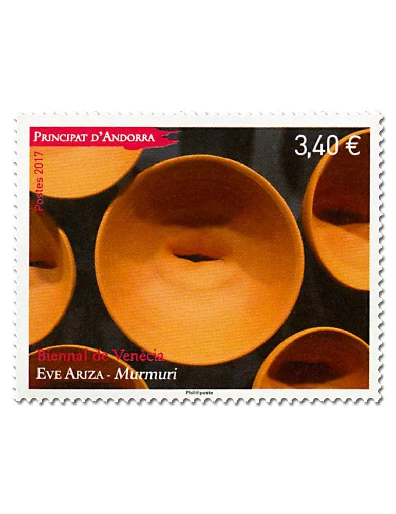 n° 801 - Timbre Andorre Poste