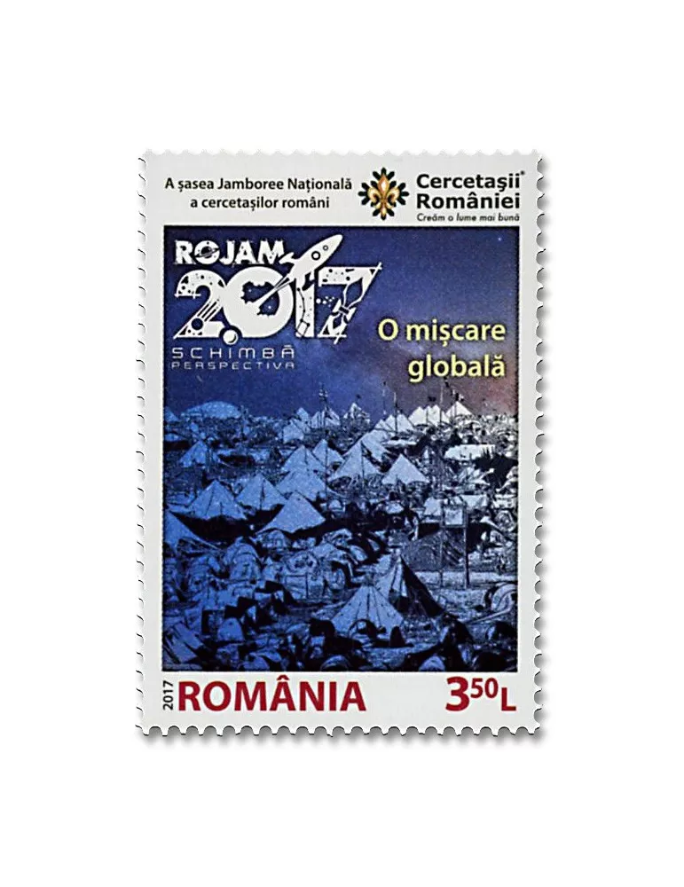 n° 6181/6184 - Timbre ROUMANIE Poste