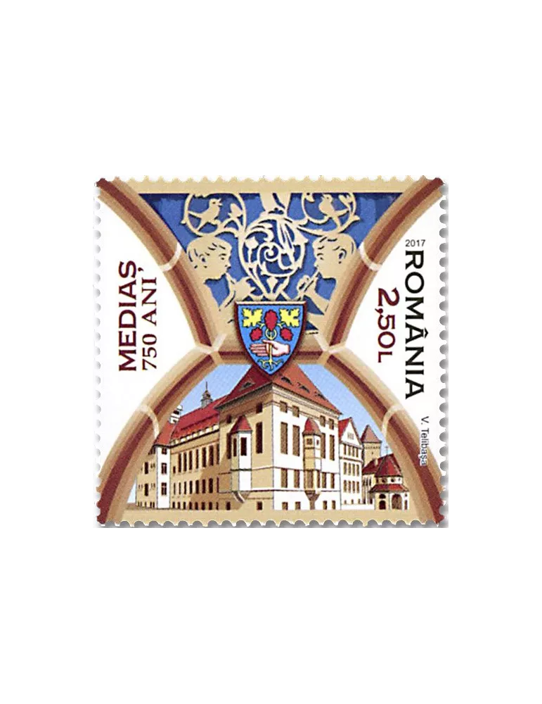 n° 6185/6188 - Timbre ROUMANIE Poste