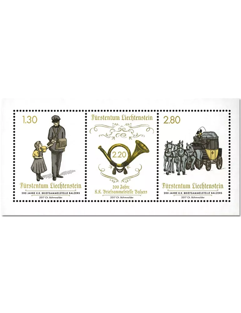 n° F1802 - Timbre LIECHTENSTEIN Poste