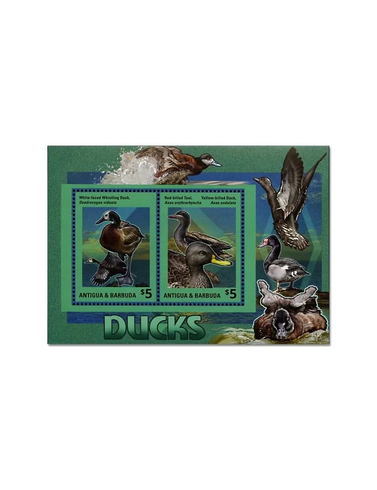 n° 733 - Timbre ANTIGUA Blocs et feuillets