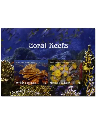 n° 735 - Timbre ANTIGUA Blocs et feuillets