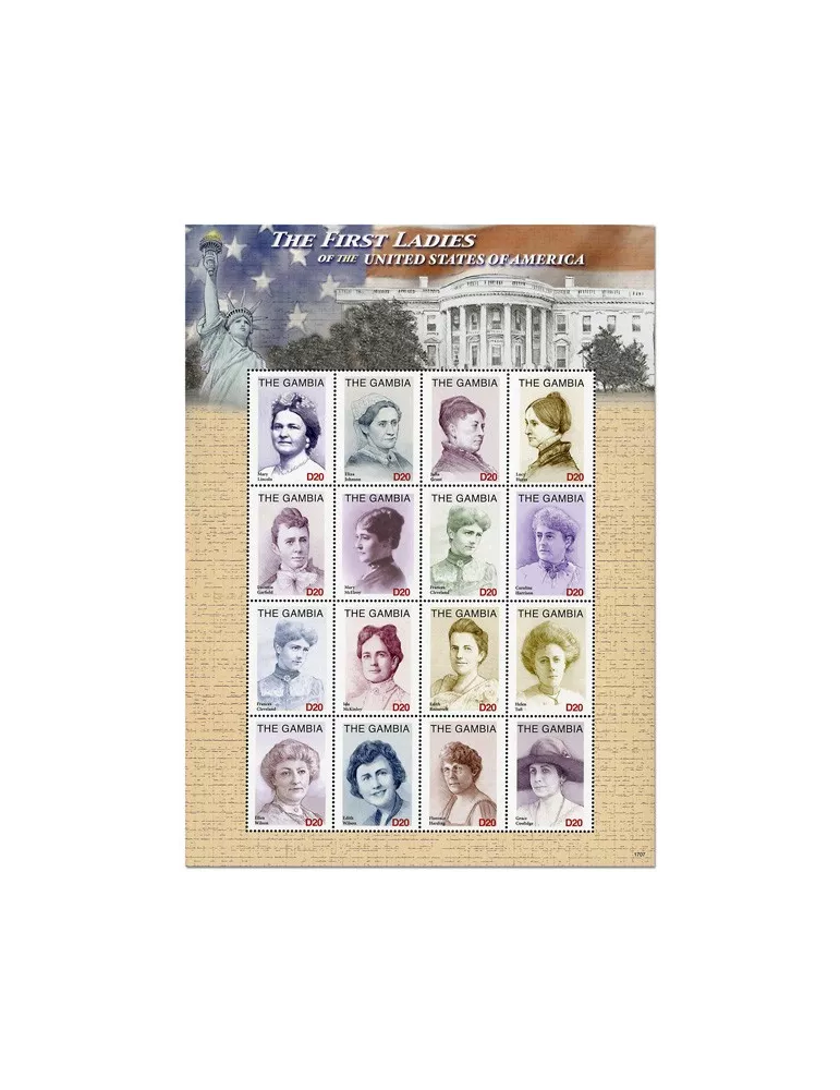 n° 5744/5759 - Timbre GAMBIE Poste