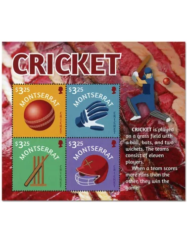 n° 1591A/1591D - Timbre MONTSERRAT Poste