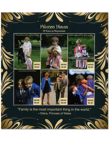 n° 2636/2641 - Timbre NEVIS Poste