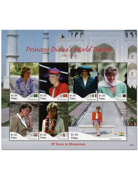 n° 3357/3363 - Timbre PALAU Poste