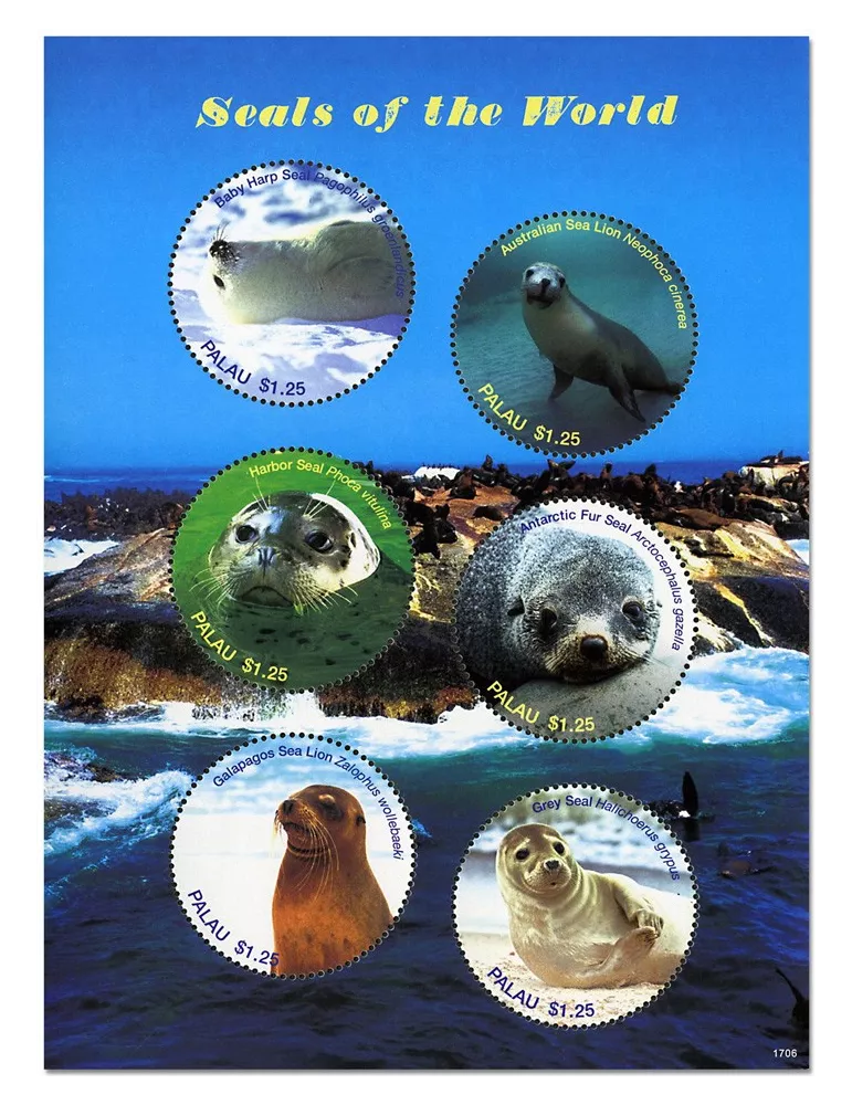 n° 3364/3369 - Timbre PALAU Poste