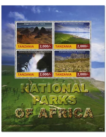 n° 3979B/3979E - Timbre TANZANIE Poste