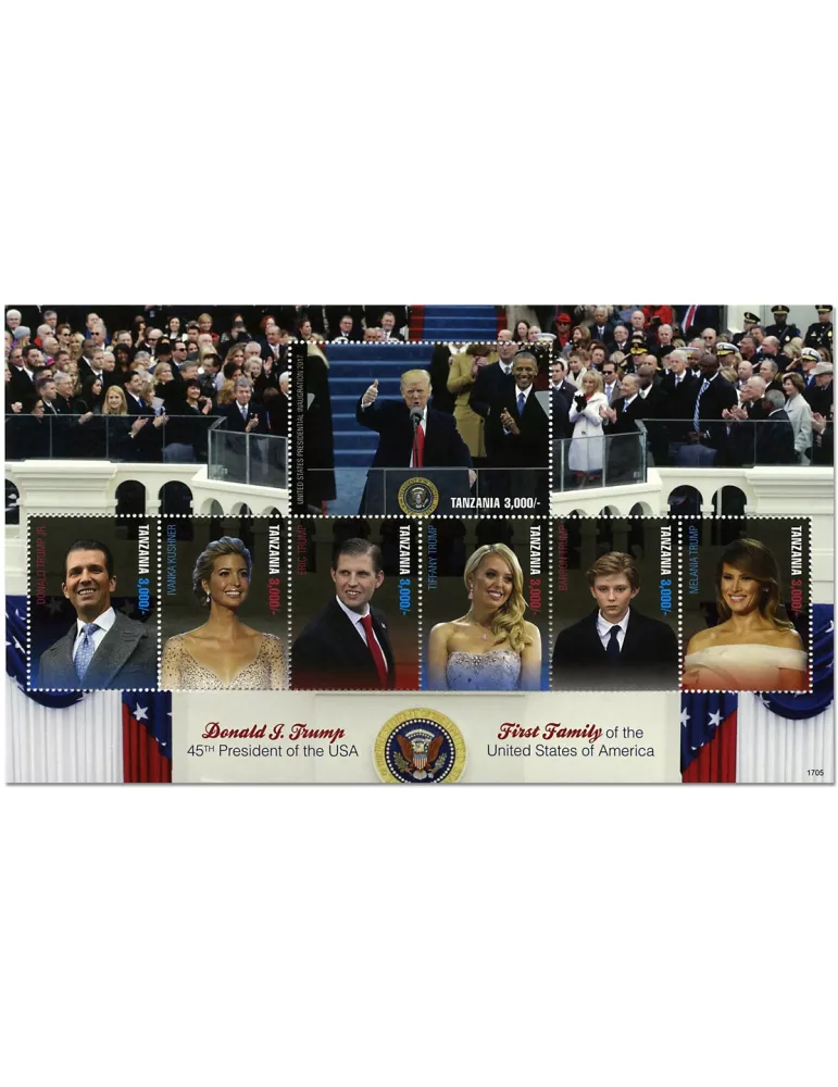 n° 4018/4024 - Timbre TANZANIE Poste