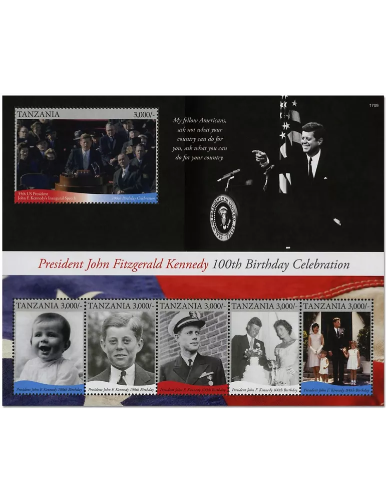 n° 4038/4043 - Timbre TANZANIE Poste