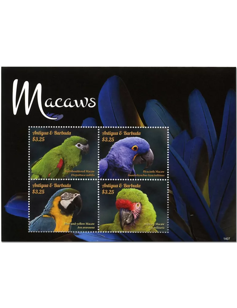 n° 4442/4445 - Timbre ANTIGUA Poste