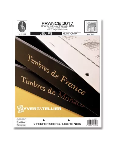 FRANCE FS : 2017 - 2E SEMESTRE (JEUX SANS POCHETTES)