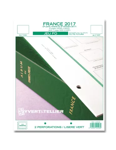 FRANCE FO : 2017 - 2E SEMESTRE (JEUX SANS POCHETTES)