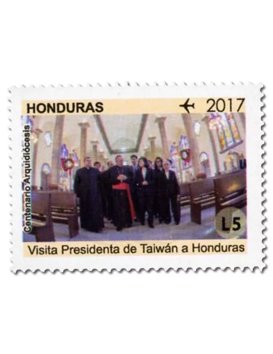 n° 1440/1448 - Timbre HONDURAS Timbres pour poste aérienne