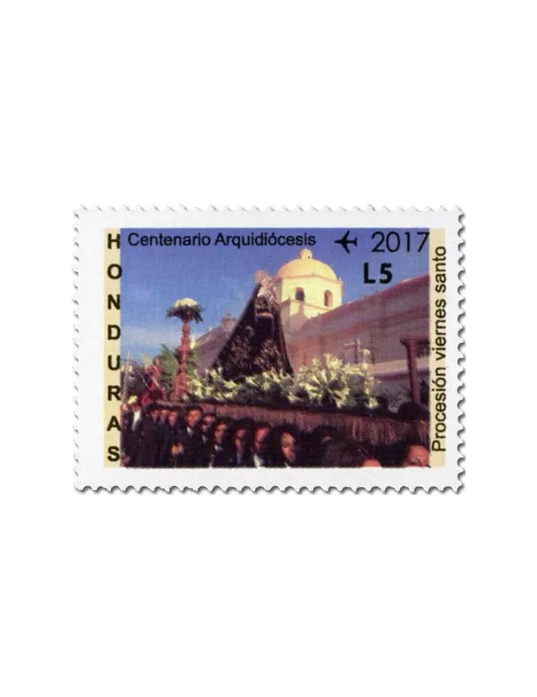 n° 1440/1448 - Timbre HONDURAS Timbres pour poste aérienne