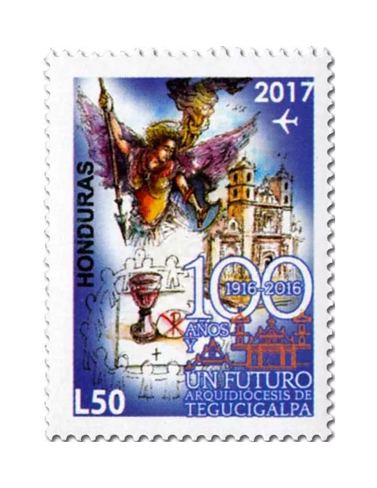 n° 1440/1448 - Timbre HONDURAS Timbres pour poste aérienne
