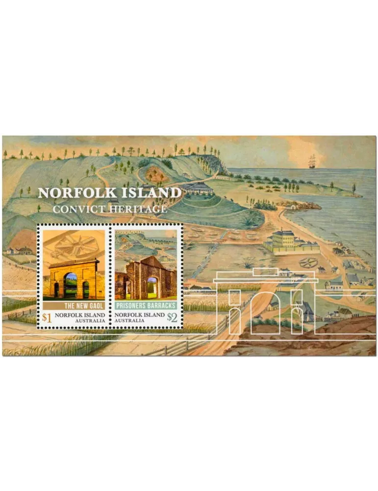 n° 71 - Timbre NORFOLK Blocs et feuillets