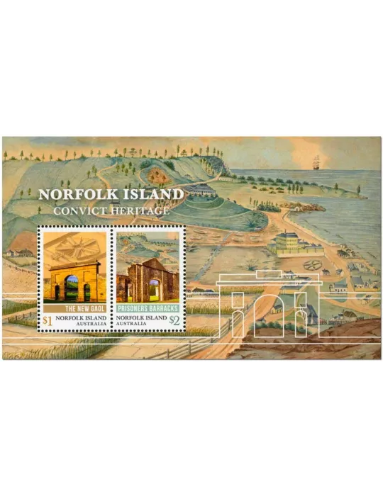 n° 71 - Timbre NORFOLK Blocs et feuillets