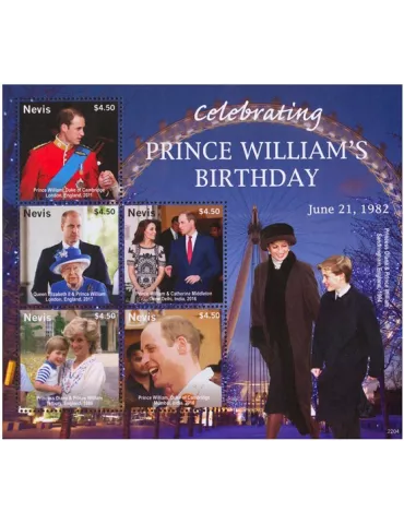 n° 2979/2983 - Timbre NEVIS Poste