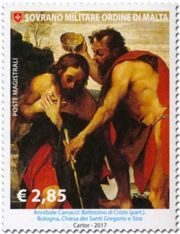n° 1380/1381 - Timbre ORDRE de MALTE Poste 2