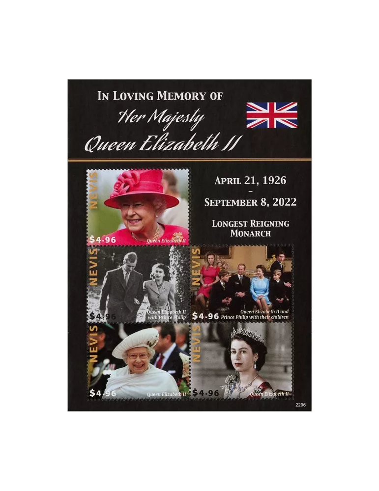 n° 2996/3000 - Timbre NEVIS Poste