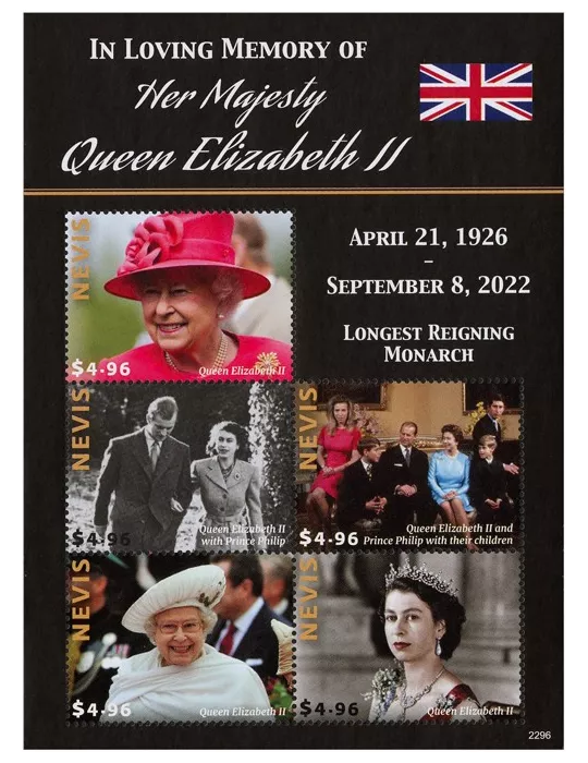 n° 2996/3000 - Timbre NEVIS Poste