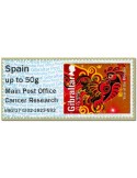 n° 44 - Timbre GIBRALTAR Timbres de distributeurs