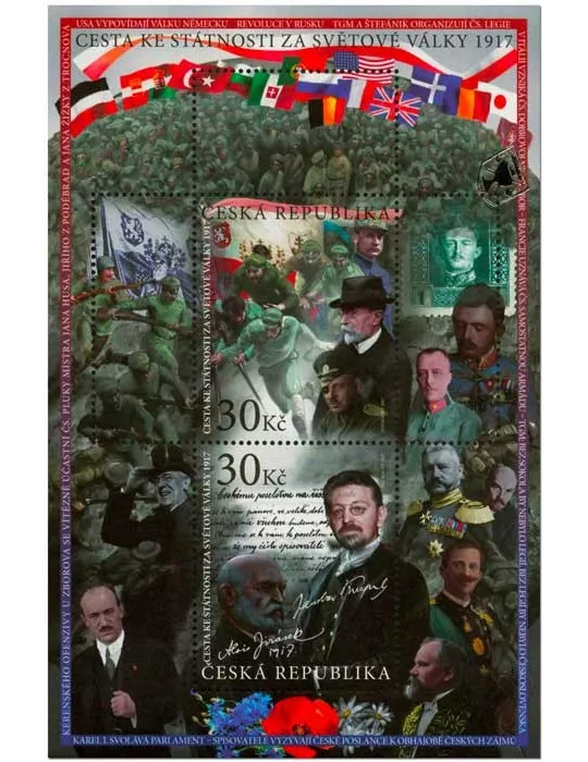 n° 64 - Timbre TCHEQUE (République) Blocs et feuillets