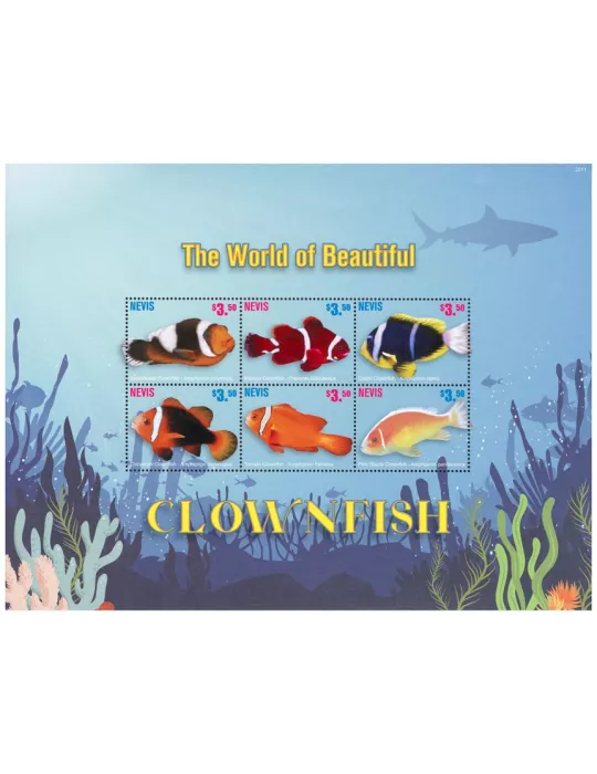 n° 3019/3024 - Timbre NEVIS Poste