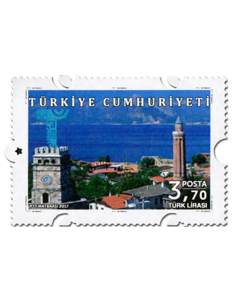 n° 3827/3830 - Timbre TURQUIE Poste
