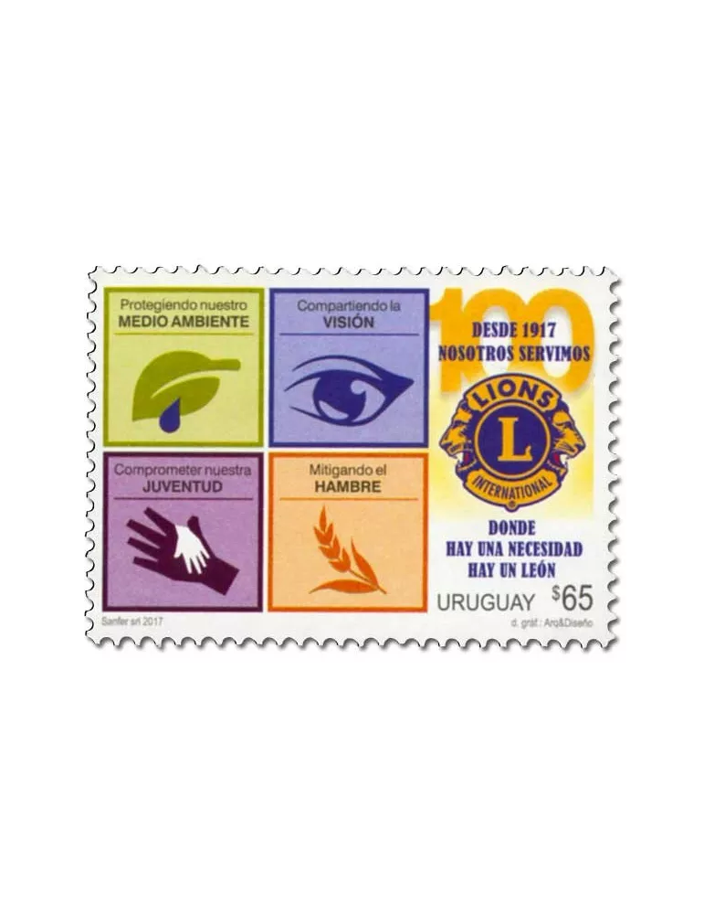 n° 2844 - Timbre URUGUAY Poste