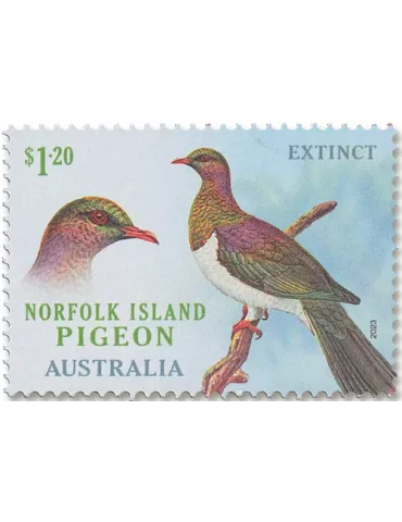 n° 1235/1236 - Timbre NORFOLK Poste