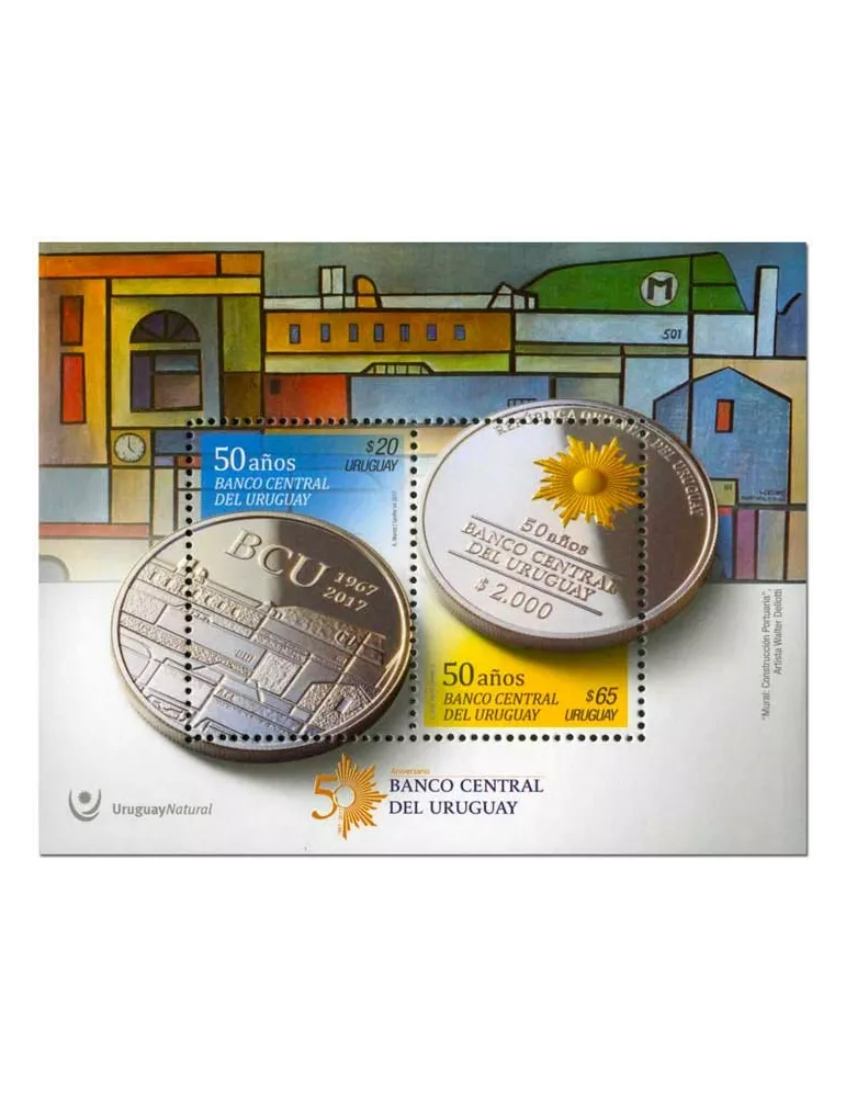 n° 120 - Timbre URUGUAY Blocs et feuillets