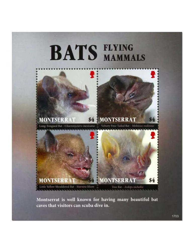 n° 1620/1623 - Timbre MONTSERRAT Poste