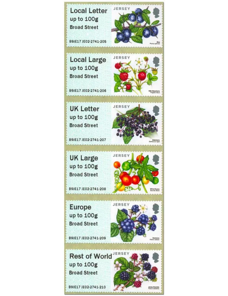 n° 80 - Timbre JERSEY Timbres de distributeurs