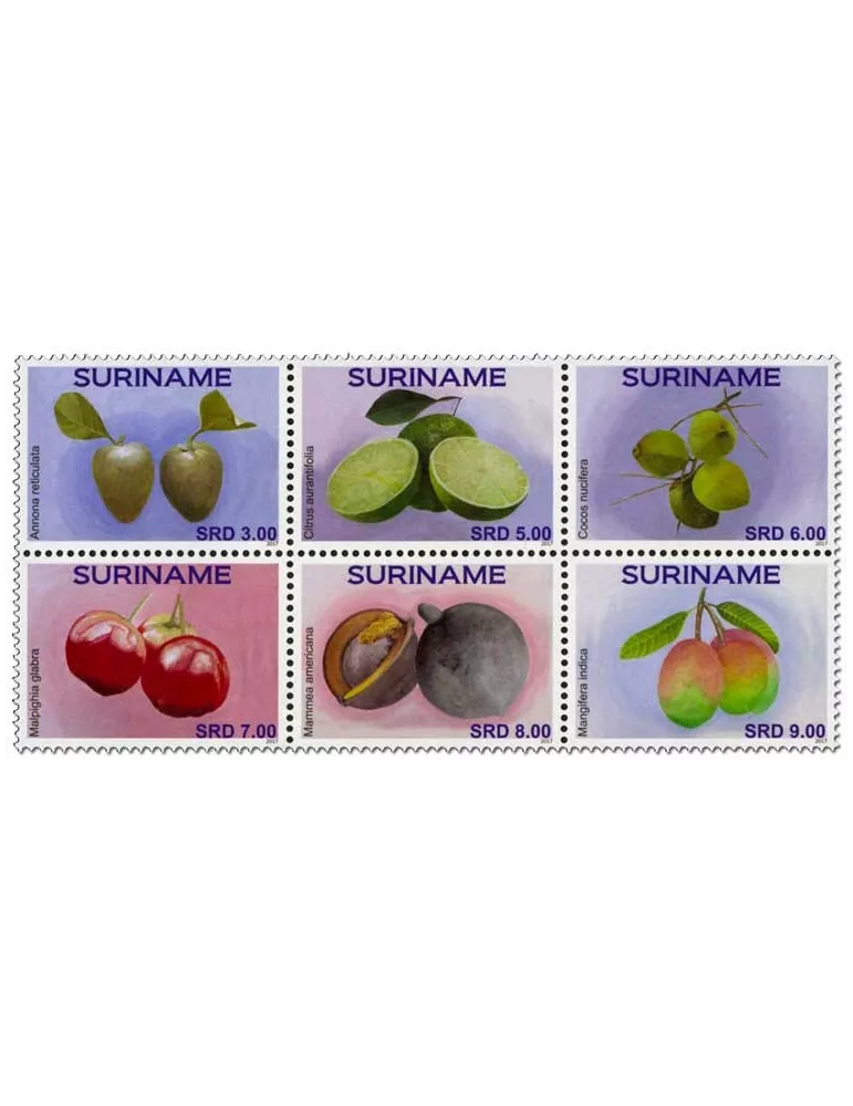 n° 2710/2715 - Timbre SURINAM Poste