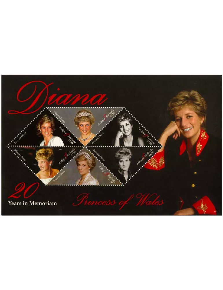 n° 4633/4638 - Timbre ANTIGUA Poste