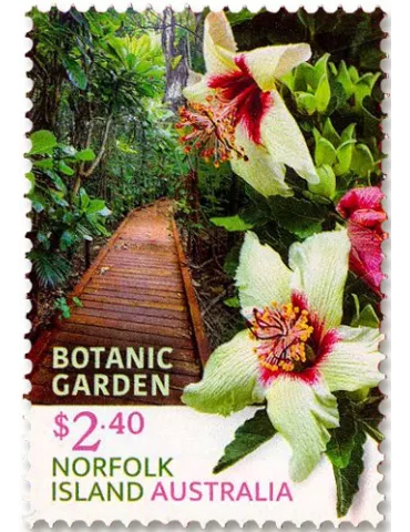 n° 1237/1238 - Timbre NORFOLK Poste 2