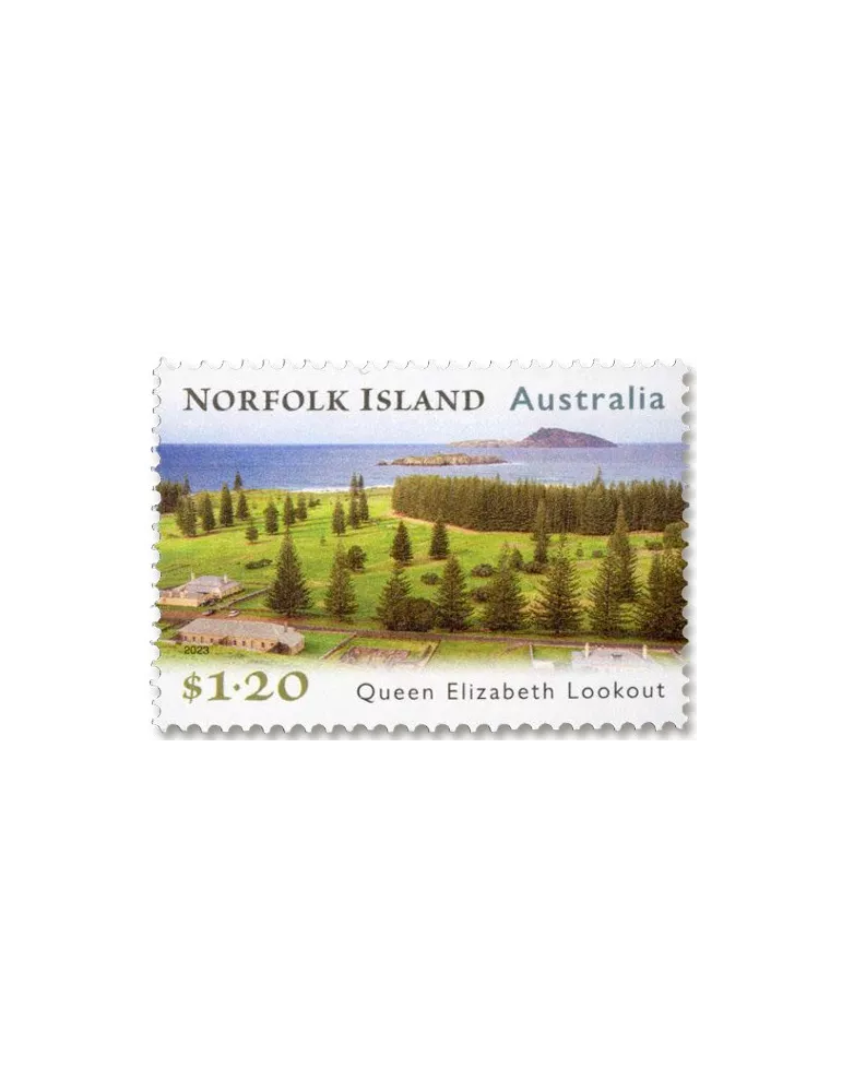 n° 1239/1240 - Timbre NORFOLK Poste